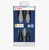 Set Obeng Torx Industri/DIY 5 Buah TX10 TX15 TX20 TX25 TX30 Ujung Magnetik Chrome Vanadium Pegangan Lembut Anti-selip Tinggi