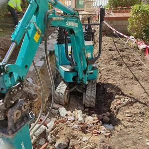 Mini-excavatrice sur chenilles, moteur hydraulique Eaton, poids opérationnel 20 tonnes, capacité 0,09 m³ - Product Image 4