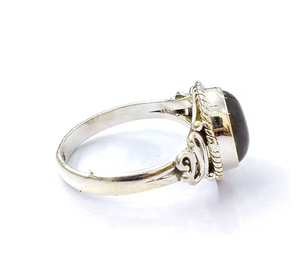 Unisex Labradorite Gemstone <b>Ring</b> <b>Set</b> In <b>Silver</b> 925 Everyday & Any Function Wear and Weddings Gifts Fine Jewelry - Product Image 3