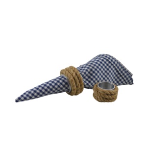 Jute and Metal Combo Tableware Accessories for Napkin Holder Table Decoration Restaurant <b>Tissue</b> Holder for <b>Wedding</b> Decors - Product Image 1