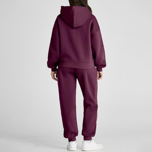 Survêtement de haute qualité pour femmes, veste et pantalon personnalisés avec logo, vêtements de sport respirants pour la course à pied et l'entraînement - Product Image 5
