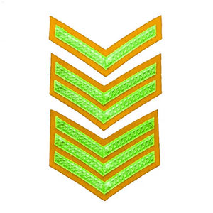 Écussons Chevron Brodés en Coton de Qualité Supérieure pour Insignes de Grade Militaire – Vente en Gros - Product Image 5