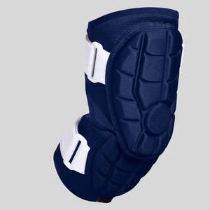 Adjustable Navy Knee Elbow Pads Protector with Hook Loop Straps Sponge Padding for Roller <b>Skating</b> Adult - Product Image 4