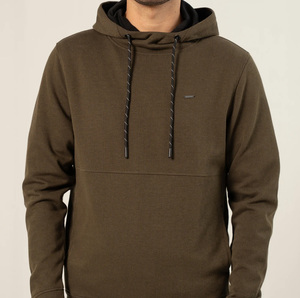 Sudadera con Capucha de Forro Polar para Otoño/Invierno, Venta al por Mayor, Unisex, Lisa, de Color Sólido, Poliéster/Algodón, con Bolsillo Grande, 300g - Product Image 1