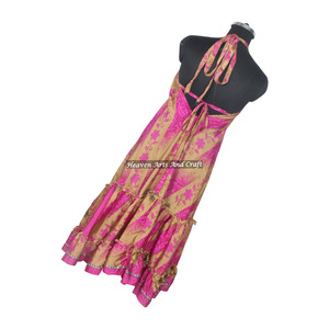 Elegante Vestido Largo Floral Bohemio para Mujer, Vestido de Noche Elegante sin Mangas para Fiesta y Vacaciones en la Playa - Product Image 5