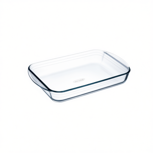 Bandeja Rectangular de Vidrio para Hornear 39*24*6cm, Asador de Vidrio Premium para Hornear y Cocinar en Casa - Product Image 2