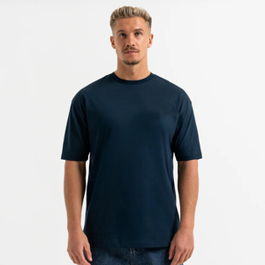 Venta de Fábrica Camisetas de Algodón Transpirables de Manga Larga, Corte Regular, Tejido Liso Teñido Digitalmente, de Alta Calidad para Hombre, al por Mayor - Product Image 3
