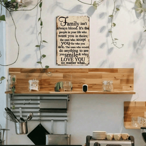 CIFbuy Targa in Alluminio Vintage Rustica 20.3x30.5cm Stile Fattoria per Casa Ufficio Decorazione Parete in Legno TikTok per Temu Pick - Product Image 4