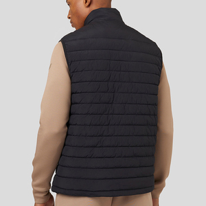Wholesale <b>Men's</b> Winter <b>Warm</b> Thick Puffer Vest Stand Collar Zipper Sleeveless Padded <b>Jacket</b> Casual Outdoor Wear - Product Image 5