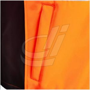 Hot sale uniforms workwear softshell mens workwear <b>detachable</b> <b>sleeve</b> softshell jacket mens safety jackets reflective - Product Image 5