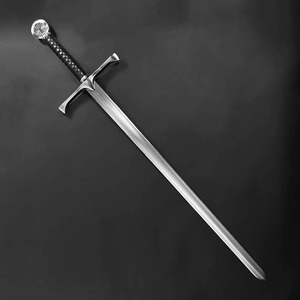 Espada de Reyes Antiguos Personalizada DIY OEM, Réplica Decorativa con Hoja de Acero Inoxidable y Mango de Acero para Exhibición, Regalo Coleccionable para Hombres - Product Image 5