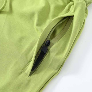 Shorts de sport d'été vintage respirants et écologiques pour hommes, taille haute avec cordon de serrage, 100 % coton - Product Image 5