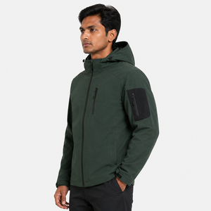 Veste de ski softshell zippée pour homme, nouveau design tendance, respirante et au meilleur prix pour l'hiver, prix abordable - Product Image 4