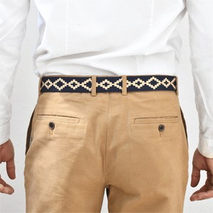 Ceinture Polo Homme Personnalisée en Cuir Véritable Cousue Main, Ceinture Gaucho en Cuir de Vachette, Vente en Gros, Fournisseur d'Usine, Sacs et Étuis LPB-0086 - Product Image 5