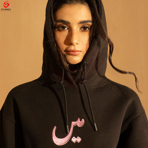 Sudadera con Capucha Formal para Mujer, Absorbente de Humedad, Ligera, de Alto Rendimiento, 100% Algodón-Felpa, para Gimnasio y Running - Product Image 3