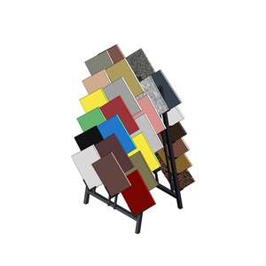 Expositor Plegable de Escritorio Estilo Japonés con Fácil Montaje para Perchas de Ropa - Product Image 1