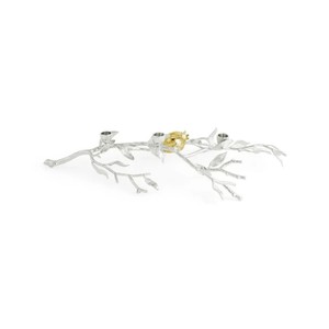 Venta de Fábrica: Candelabro de Aluminio con Ramas y Decoración de Granada Dorada para Navidad y Hogar - Product Image 3