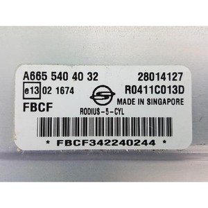 Calculateur moteur d'occasion d'origine Rodius I 2004-2013 A6655404032 - Product Image 6