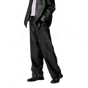 Pantalones de Cuero para Hombre de Alta Calidad, MOQ Bajo, Pantalones de Cuero para Hombre, Nueva Llegada de Invierno - Product Image 3