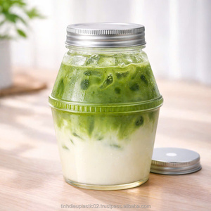 500ml for <b>Clear</b> <b>Plastic</b> PET Bottle HT500-33 with Aluminum Cap Leakproof Cold Drink <b>Container</b> for Asia USA Market - Product Image 5