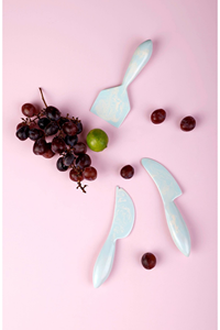 Best Quality Eco-Friendly Durable Resin <b>Cheese</b> <b>Knife</b> <b>Set</b> Dishwasher Safe Custom Color Food Safe for Parties Weddings Home Use - Product Image 2