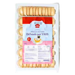 Factory Price Bulk Wholesale OEM/ODM Export Supplier HALAL Tart Bakery Dessert Frozen Baked Egg Tart Shell YA05 396G <b>Sweet</b> Hot - Product Image 1