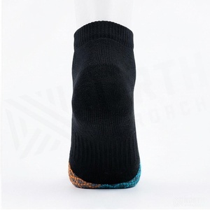 North Approach Ankle <b>Socks</b> Black Breathable <b>Running</b> <b>Socks</b> for Adults - Product Image 2
