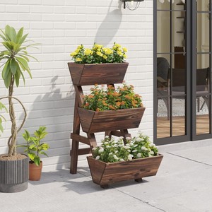 Soporte para Plantas de Madera de Nogal Hecho a Mano con Diseño de Pavo Real - Base de Pedestal Artísticamente Tallada al por Mayor - Product Image 4
