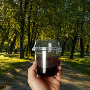 Vasos Desechables Redondos Transparentes de PP/PET de 6/20/24 oz con Tapas de 95 mm para Bebidas Frías y Café, Venta al por Mayor en Vietnam - Product Image 5