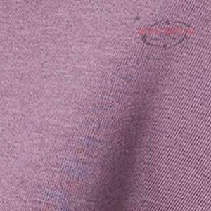 Sudadera Extra Grande para Mujer, Color Morado, de Algodón y Bambú, con Manga Regular, Estilo Urbano Otoñal - Product Image 4