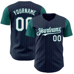 Maillots de baseball personnalisés respirants à séchage rapide, option broderie, 100 % polyester, imprimés par transfert thermique, manches courtes, col rond - Product Image 1