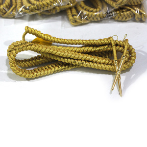 Ceremonial Gold Aiguillette for Uniform Dress-Customized Colors & Sizes - Product Image 3