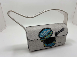 Bespoke Hand-Embroidered <b>Sequin</b> Floral Fashion Bohemian Beaded Single Strap Underarm Shoulder Polyester Outdoor Travel Purse - Product Image 5