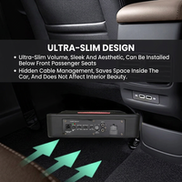 Subwoofer de voiture puissant de haute qualité de 10 pouces 200W RMS pour installation sous le siège - Vente en gros