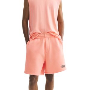 Shorts de survêtement décontractés, doux et confortables, légers, faciles d'entretien, avec cordon de serrage à la taille, coupe ample, pour le sport et la détente estivale - Product Image 1