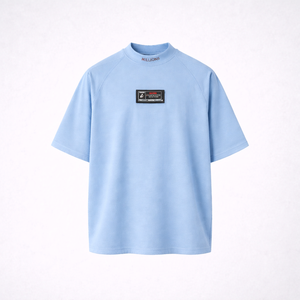 T-shirt à manches courtes pour homme, qualité supérieure, coton peigné, logo personnalisé, épaules tombantes - Product Image 4