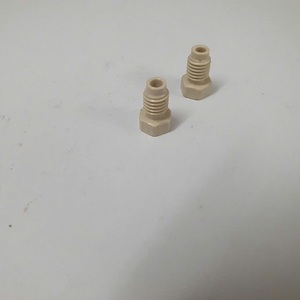 Pièce de guidage de fil en tube céramique en plastique POM PEEK durable, œillet à col simple pour équipement textile, pièce de rechange de précision - Product Image 3