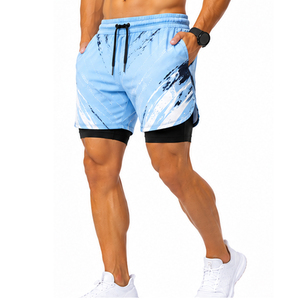 Shorts de bain premium pour hommes avec poches étanches, séchage rapide, tissu extensible léger – Fournisseur personnalisé - Product Image 1