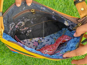 กระเป๋าถือหนังแท้สไตล์ตะวันตกดีไซน์ใหม่กระเป๋าสะพายข้างหลากสีสำหรับผู้หญิง - Product Image 6