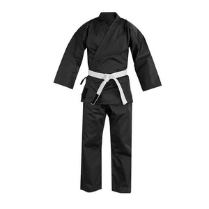 Kimono de Artes Marciales Mixtas para Mujer, Color Negro, 100% Algodón, Duradero, Corte Regular, Estilo Atlético para Adultos, Peso de la Tela 400g, Logotipo Frontal - Product Image 2