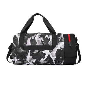 Sacs de sport personnalisés de haute qualité, grande capacité, équipement sportif avec design personnalisé en couleur unie, sac de sport - Product Image 2