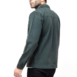 Servicio OEM, Chaqueta Vaquera para Hombre, Ropa Casual, Precio Económico, Chaqueta Vaquera con Botones Resistente al Viento para Hombre - Product Image 2