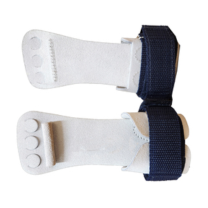 Protège-mains de gymnastique en néoprène et cuir, personnalisable, respirant, léger et portable, avec support de poignet et protection de la paume, de haute qualité - Product Image 4