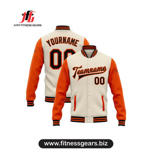 Chaqueta Varsity Personalizada para Hombre, Ropa Casual de Primavera, Impresión por Sublimación, Material de Poliéster, Diseño de Grafiti Verde - Product Image 5