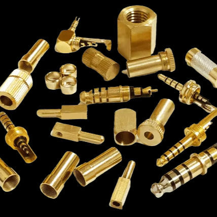 Precision Brass Turned Components Accessories Rust Resistant Industrial Fittings Electronics Aerospace Hardware