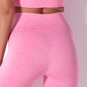 Conjunto de Yoga Rosa de Diseño Popular con Logotipo Personalizado, el Más Vendido, para Mujer, Ropa Deportiva, Conjuntos de Yoga y Ropa Deportiva - Product Image 2