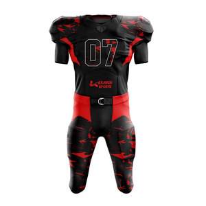 Top Trending Custom Made American Football Uniform Best Selling American Football Uniform With Custom <b>Packing</b> - Product Image 1