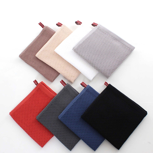 Paño de Cocina de Lujo con Diseño de Ajedrez Azul, Estilo Liso, Tejido, de Secado Rápido, Ecológico y Antimicrobiano, Venta al Por Mayor - Product Image 1