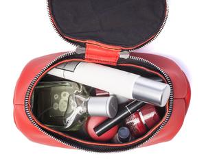 Multipurpose Custom Fashion Vintage Leather Cosmetic <b>Bags</b> quick dry for <b>Bag</b> Makeup sustainable durable Logo Leather Cosmetic <b>Bag</b> - Product Image 3