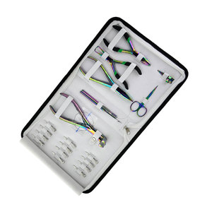 Kit d'outils robustes pour extensions capillaires en acier inoxydable, outils d'installation de micro-anneaux, accessoires d'application pour extensions de cheveux - Product Image 5